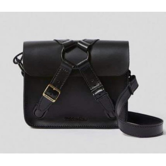 Dr. Martens Handbags - Dr. Martens 7” Buckle Satchel Crossbody Bag Doc Martens